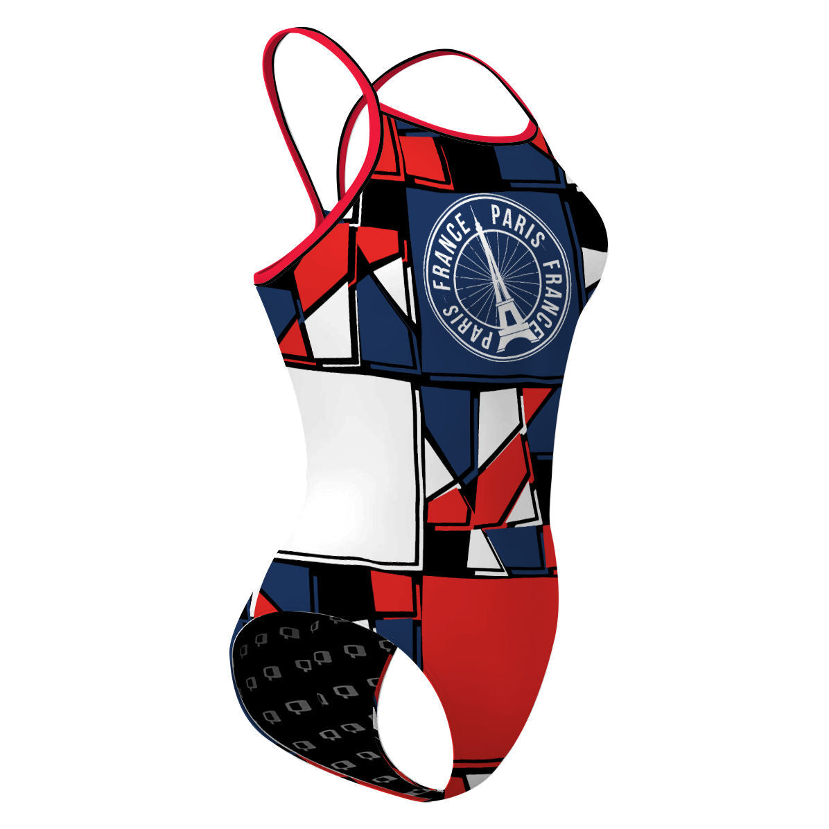 French Mosaic 2024 - Skinny Strap Swimsuit