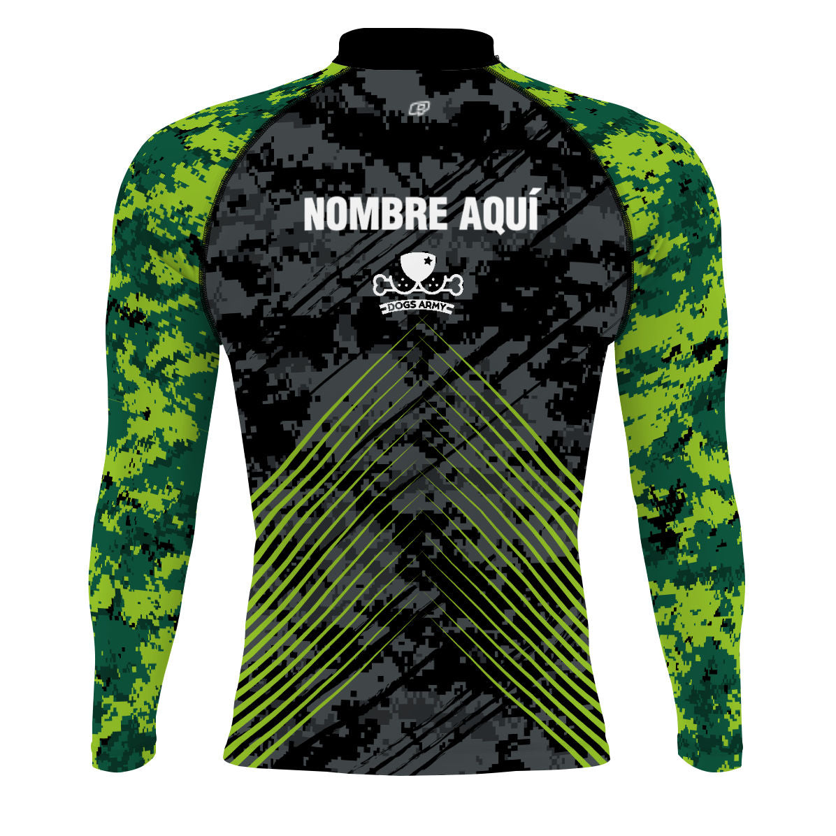 Dogs Army - Men's Surf UPF50+ Long Sleeve Rash Guard