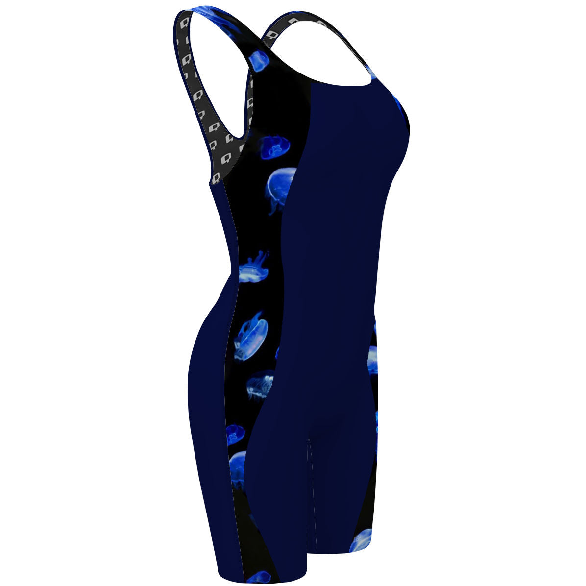 Dance of the Jellies - Costados semi-sublimado - Classic Strap Long Knee Women Jammer
