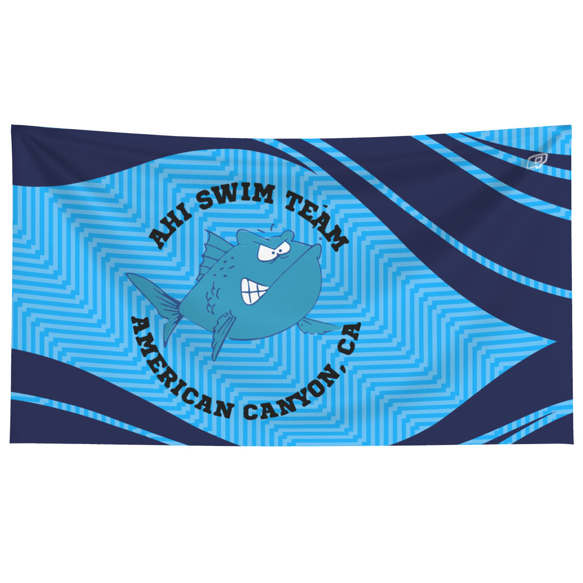 Ahi Swim Team - Microfiber Swim Towel