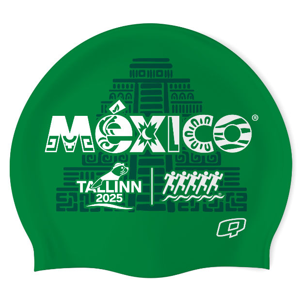 ICG25 Kelly Green - Classic Silicone Swimming Cap