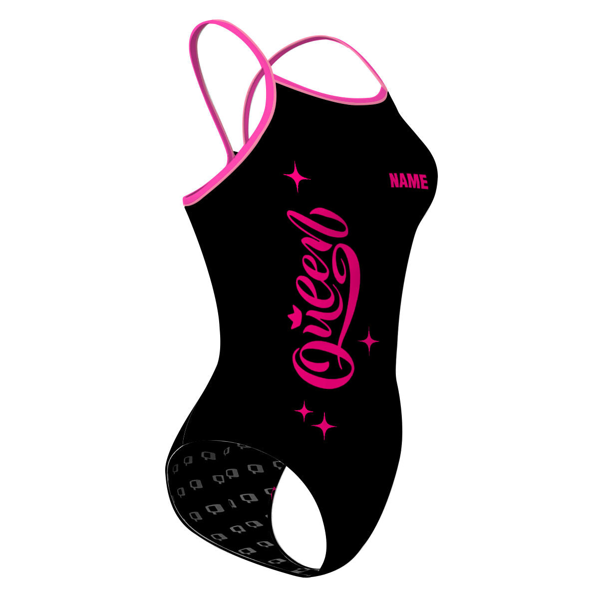 Queens - Skinny Strap Swimsuit