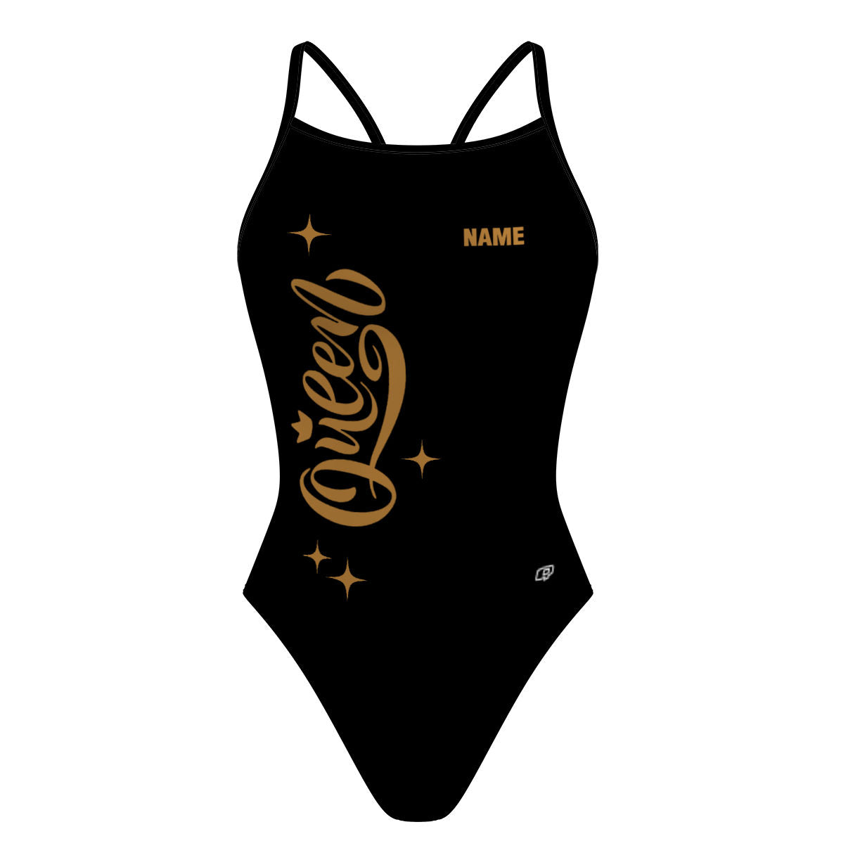 Queens - Skinny Strap Swimsuit