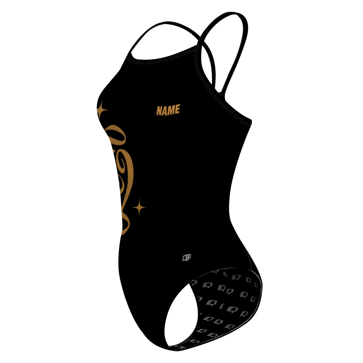 Queens - Skinny Strap Swimsuit