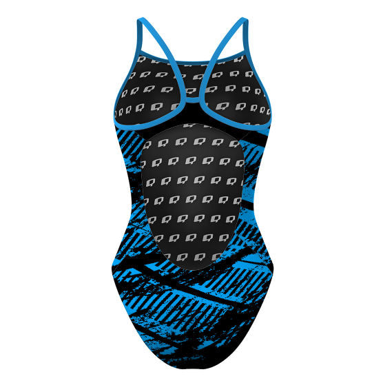 Grunge (2 colors) - Skinny Strap Swimsuit
