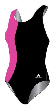 TB DAMA PBT MAUI WIDE STRAP V BACK NEGRO/CEREZA