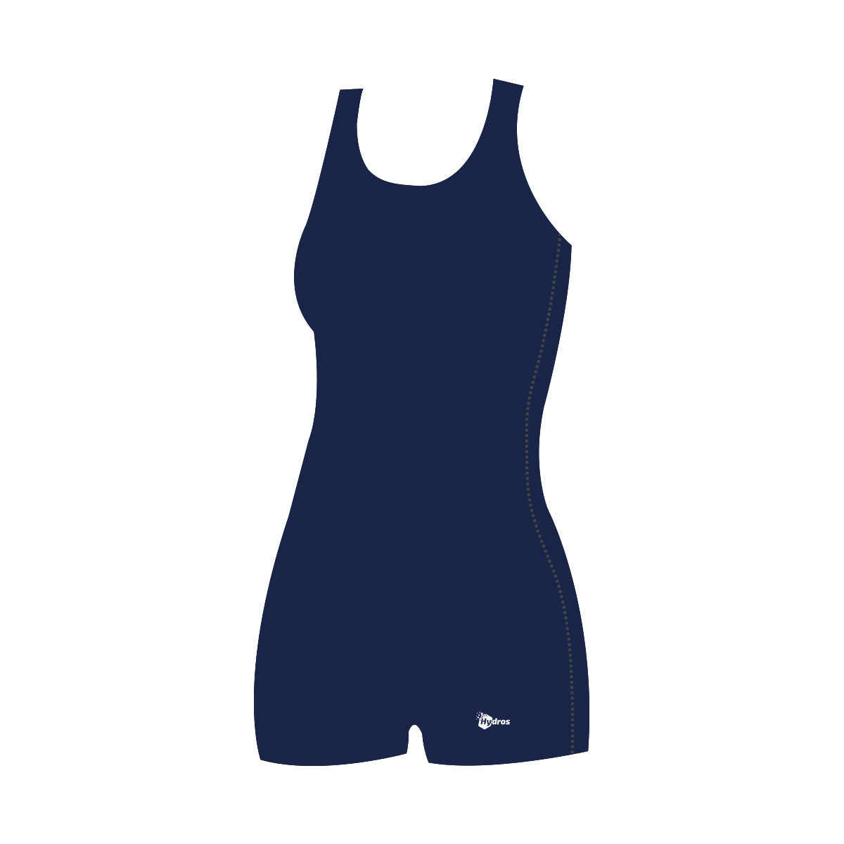 T-B DAMA LYCRA BASIC SOLID JAMMER PIERNA CORTA MARINO