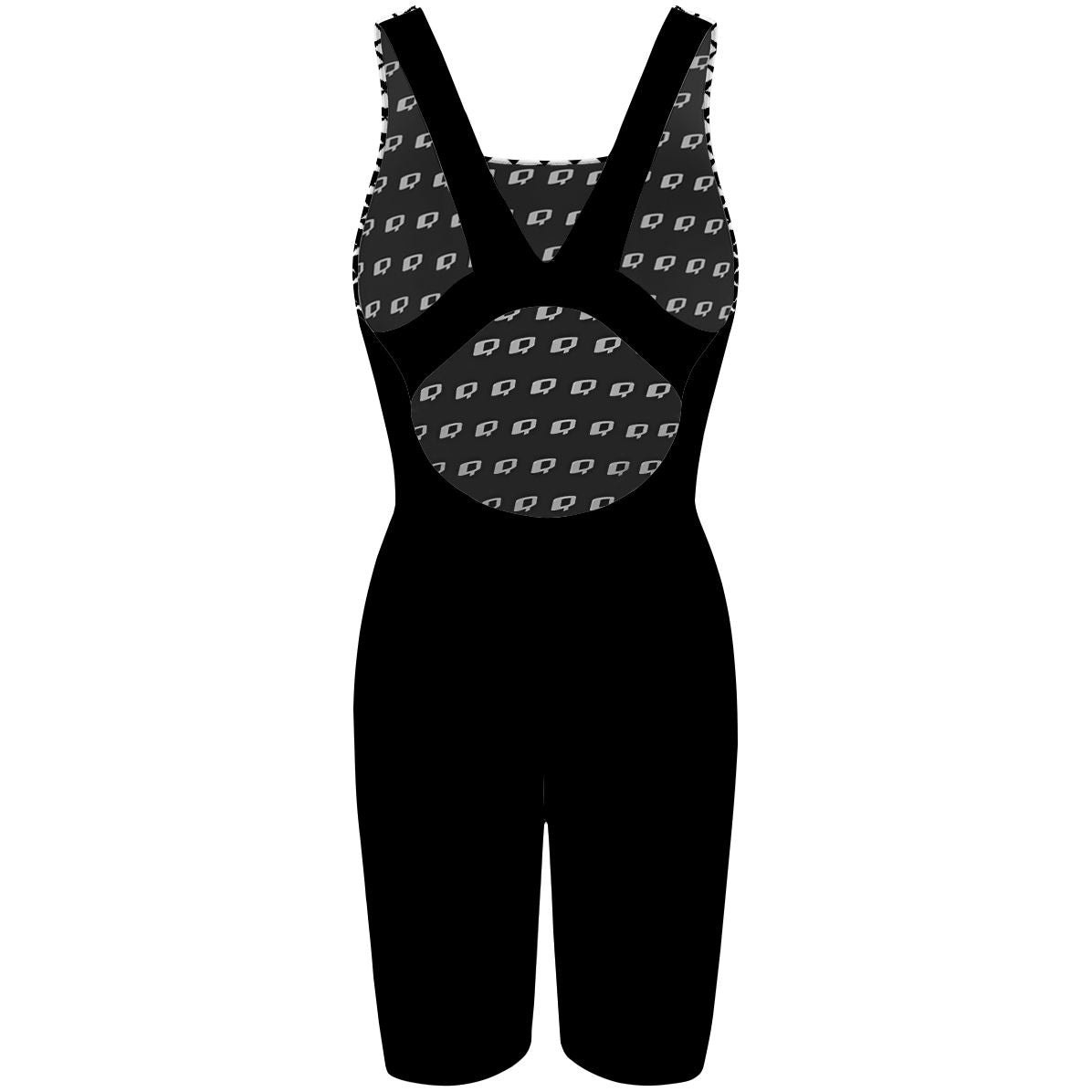 Semi 14 triangulos blanco - Classic Strap Long Knee Women Jammer