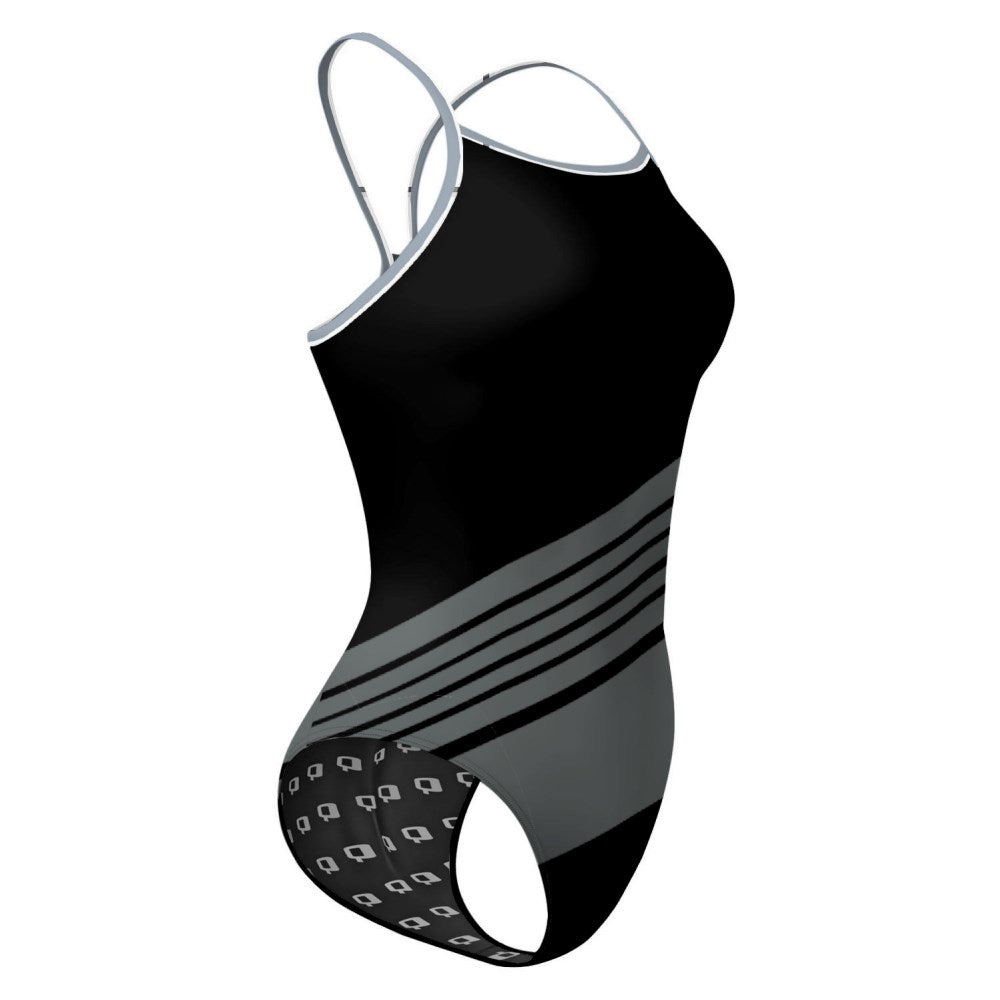 Relay-Black/Steel Gray-20 - Skinny Strap