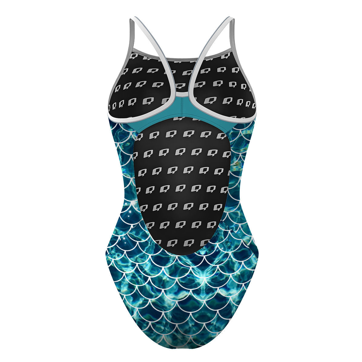 Scales - Skinny Strap Swimsuit