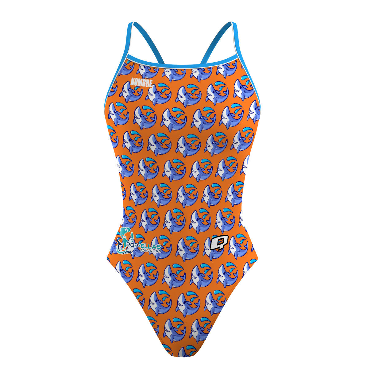 Tiburones MM - Sunback Tank Swimsuit