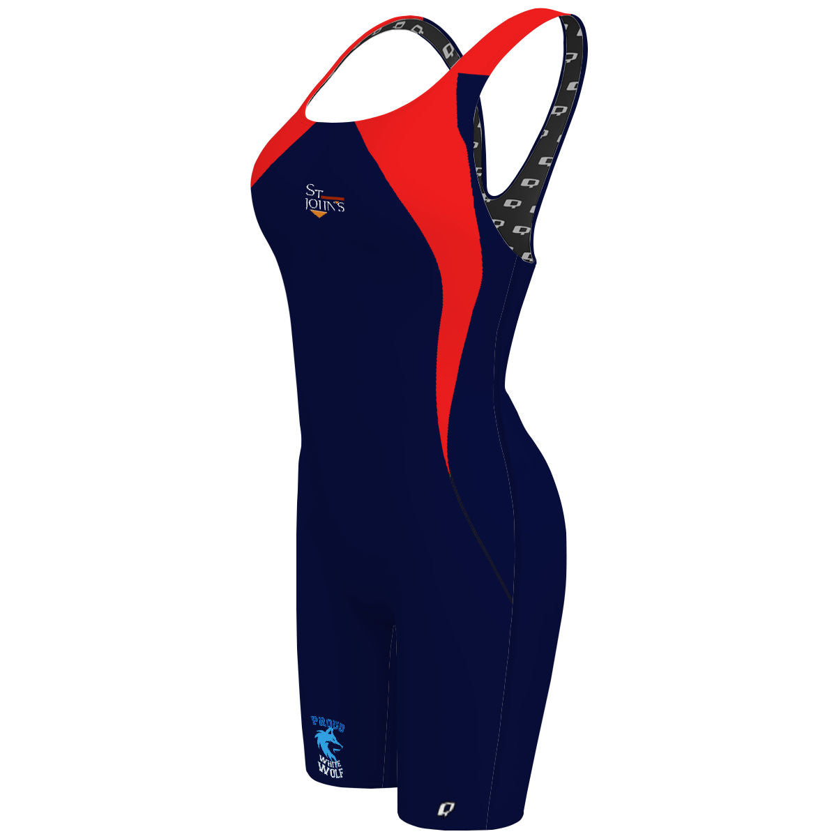 St. Johns Wave Solid - Classic Strap Long Knee Women Jammer