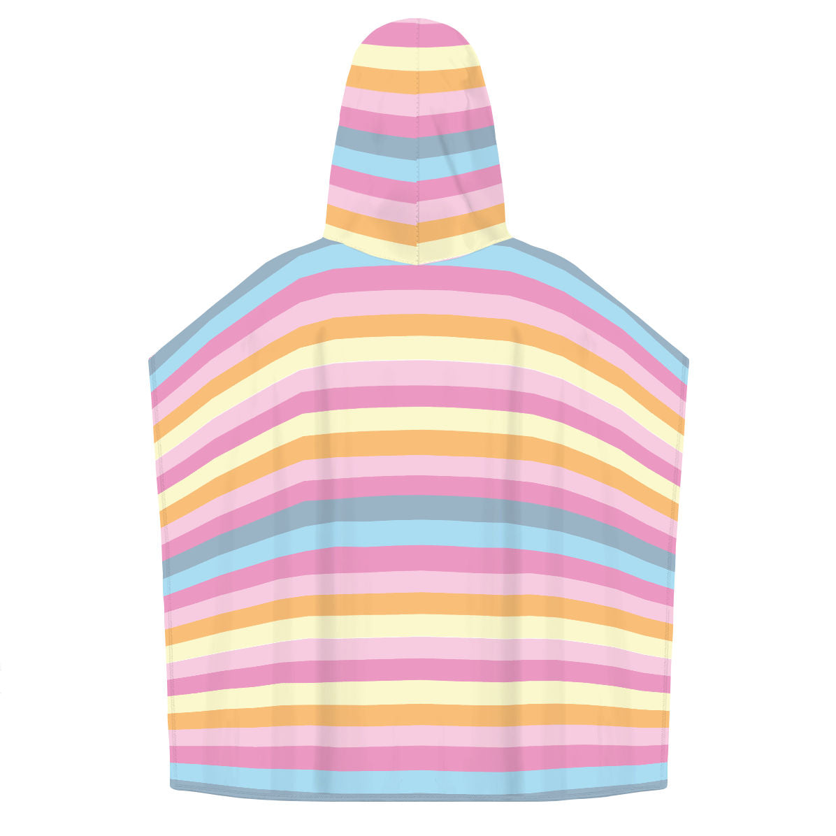 Unicornio - Personalized Kids Poncho Beach and Pool Towel