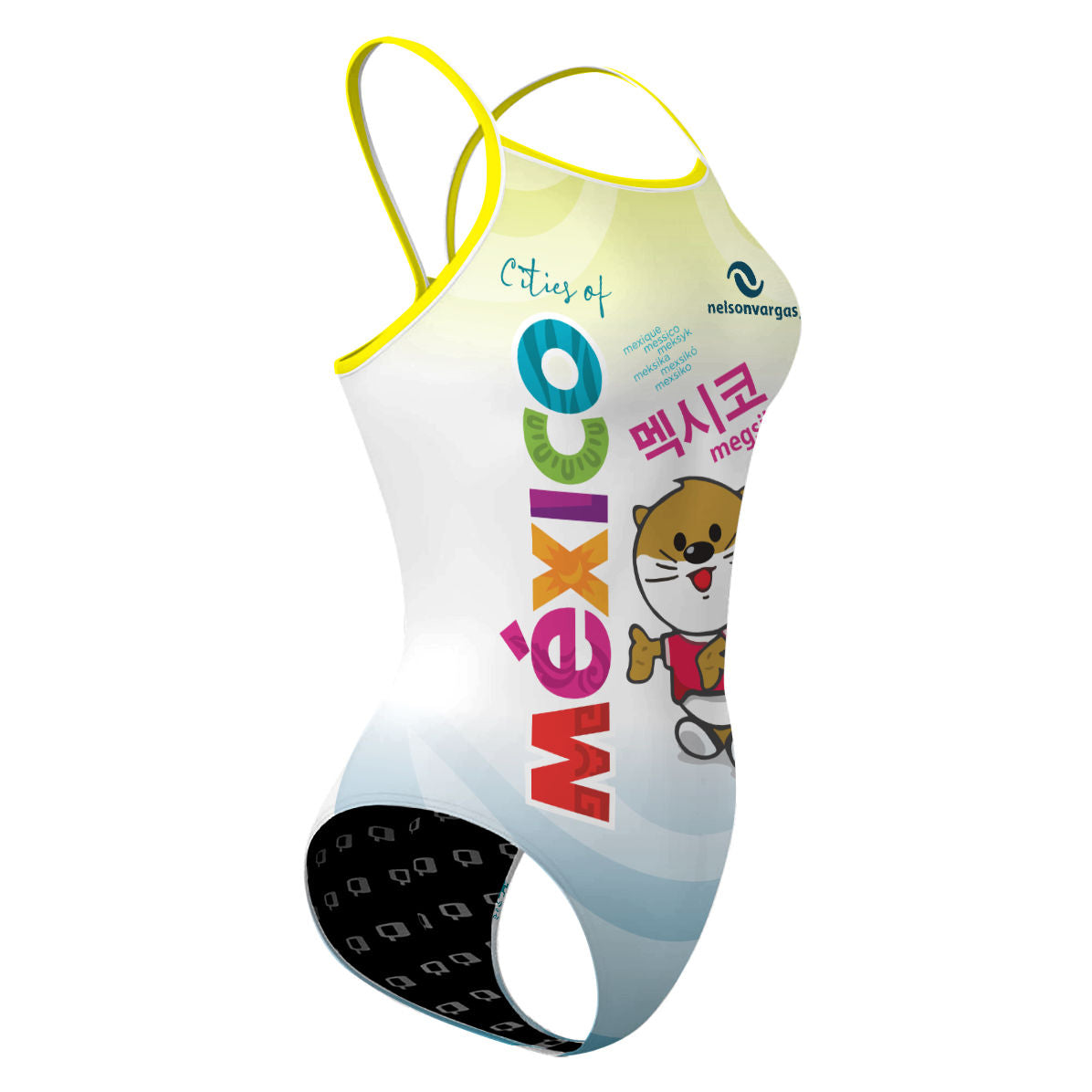 ICG Daegu (green) - Skinny Strap Swimsuit