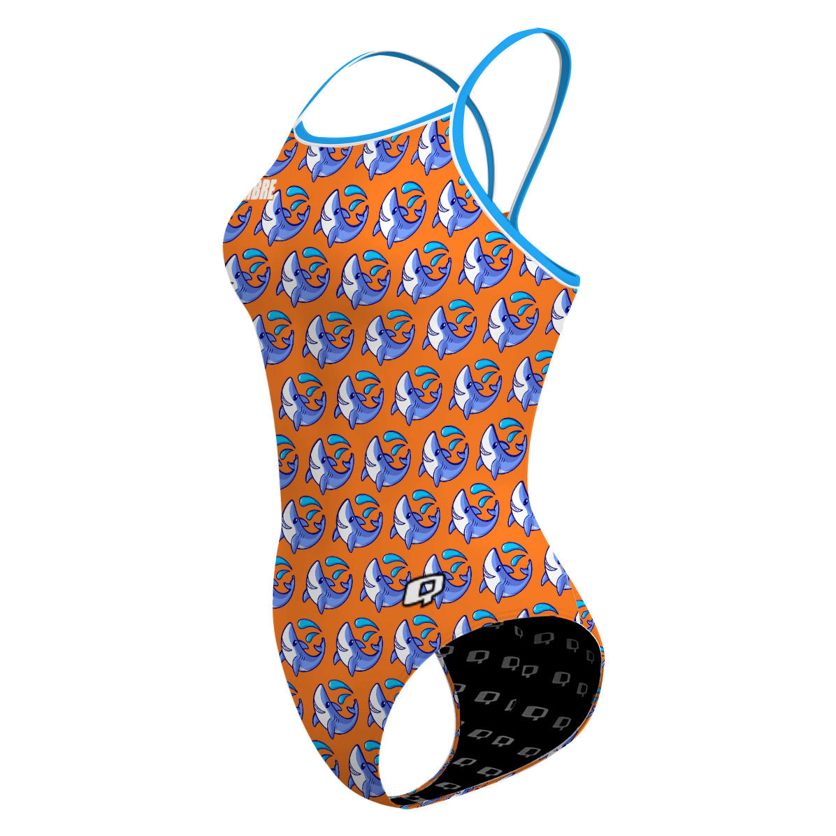 MM Tiburones - Skinny Strap Swimsuit