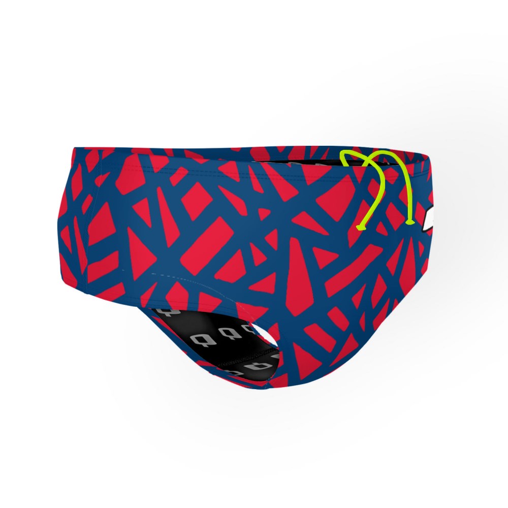 Angle-Navy/Red-20 - Classic Brief