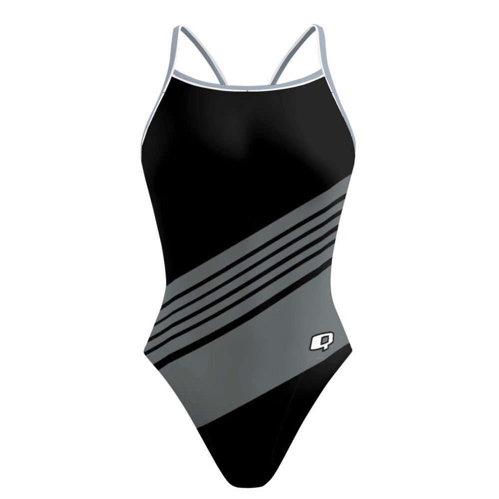Relay-Black/Steel Gray-20 - Skinny Strap