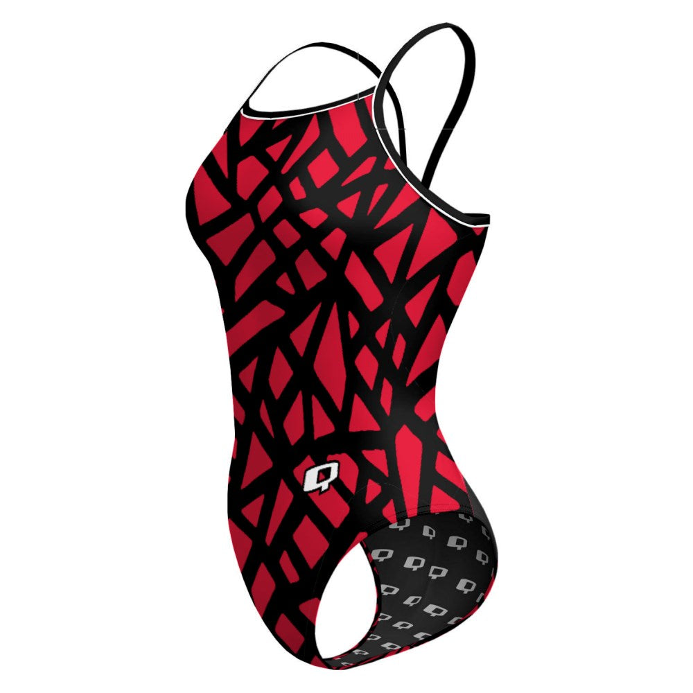 Angle-Red/Black-20 - Sunback Tank