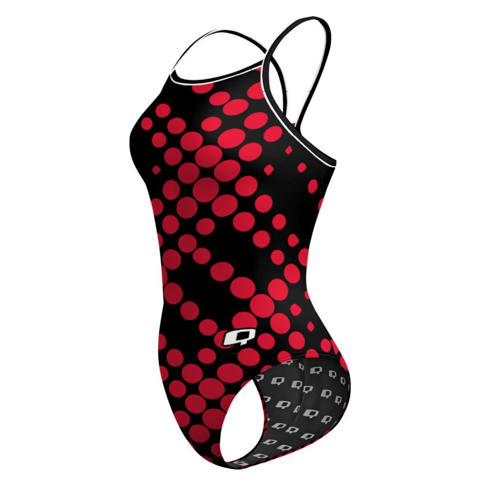 Blast-Black/Red-20 - Skinny Strap