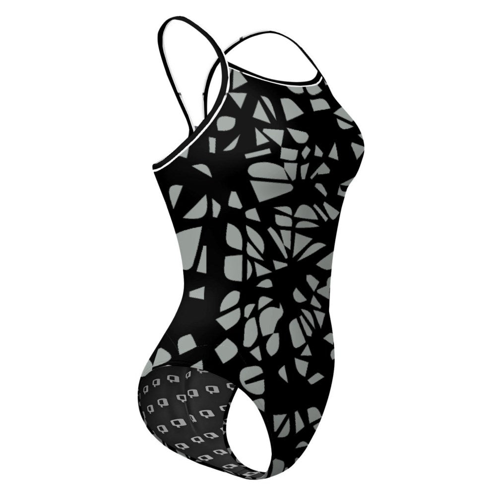 Laser-Black/Dark Gray-20 - Skinny Strap
