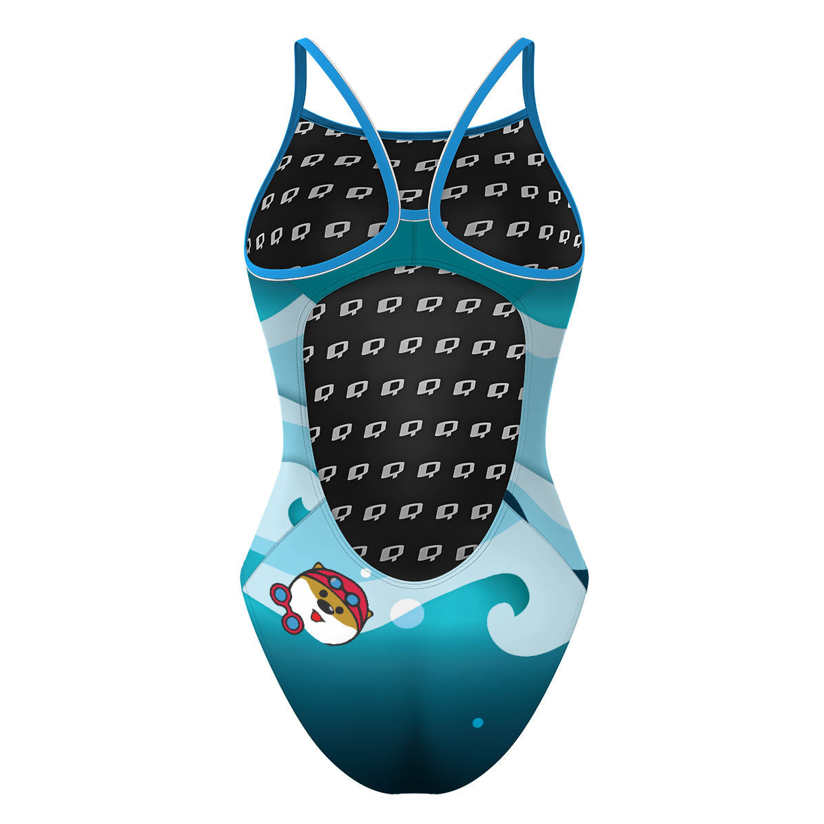 ICG Daegu (navy) - Skinny Strap Swimsuit