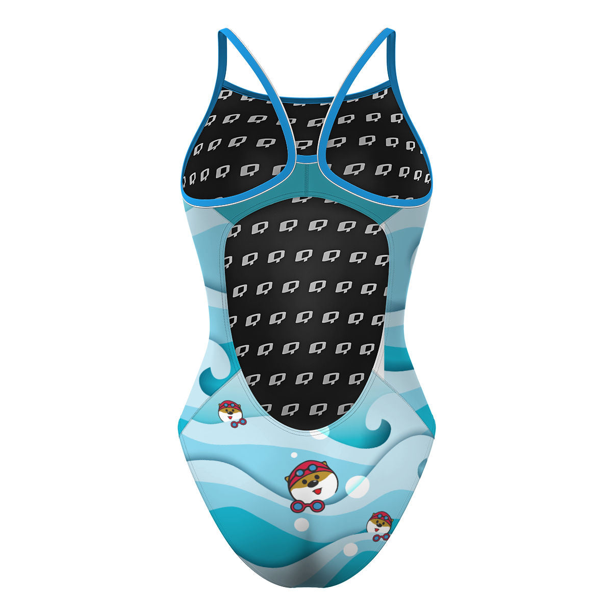 ICG Daegu (blue) - Skinny Strap Swimsuit