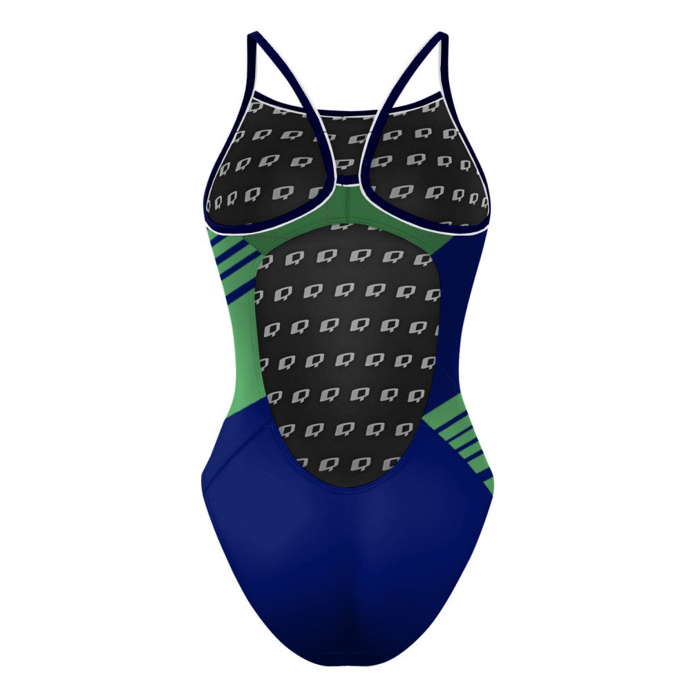 Relay-Navy/Kelly-20 - Skinny Strap