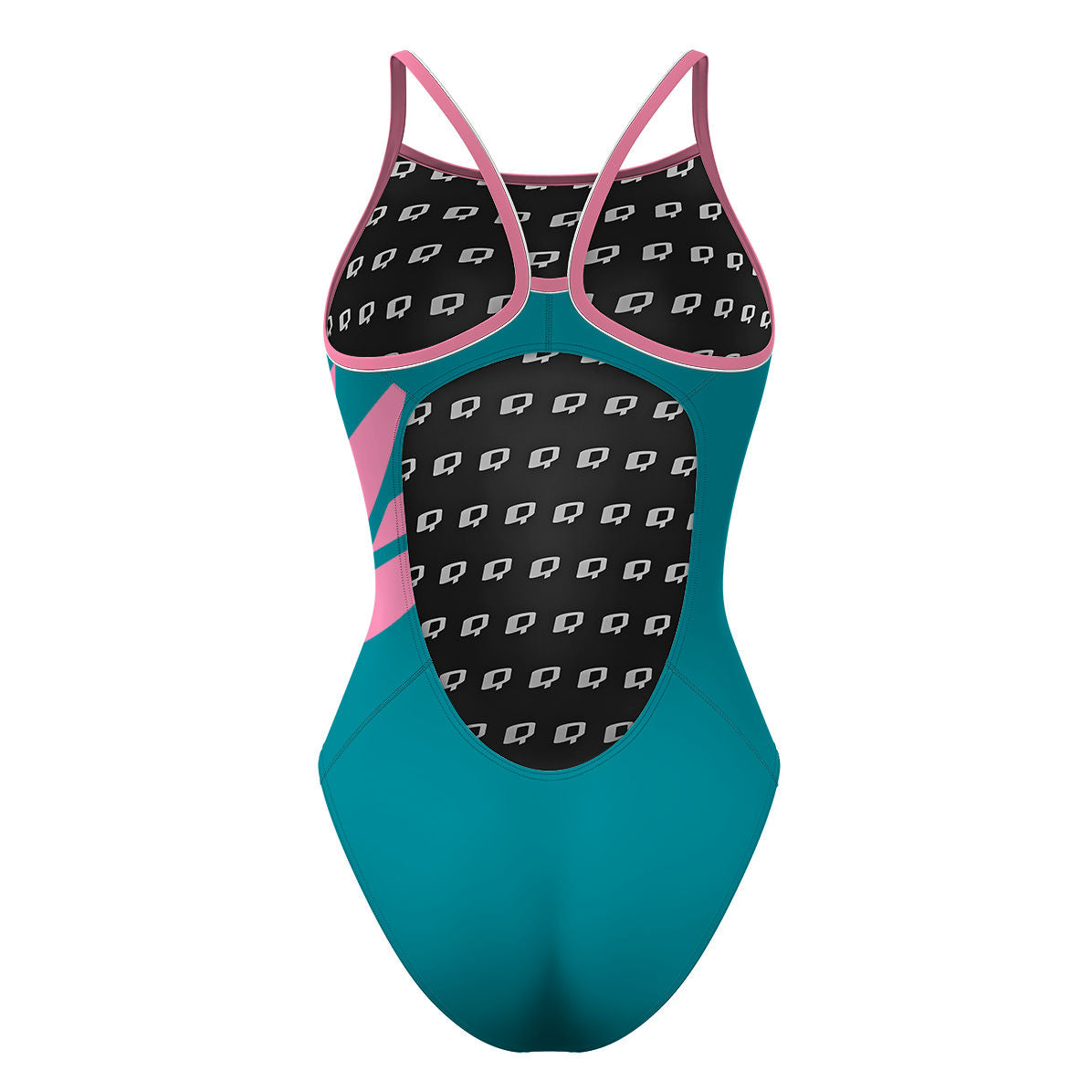 Aquasaurios Teal - Skinny Strap Swimsuit