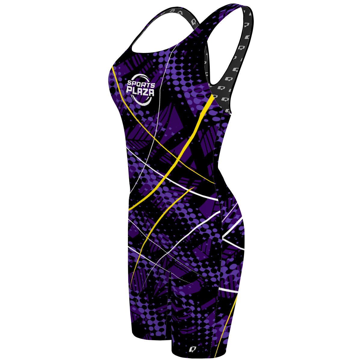 Sports Plaza - Classic Strap Long Knee Women Jammer