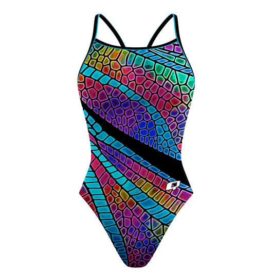 Dragonfly - Skinny Strap Swimsuit