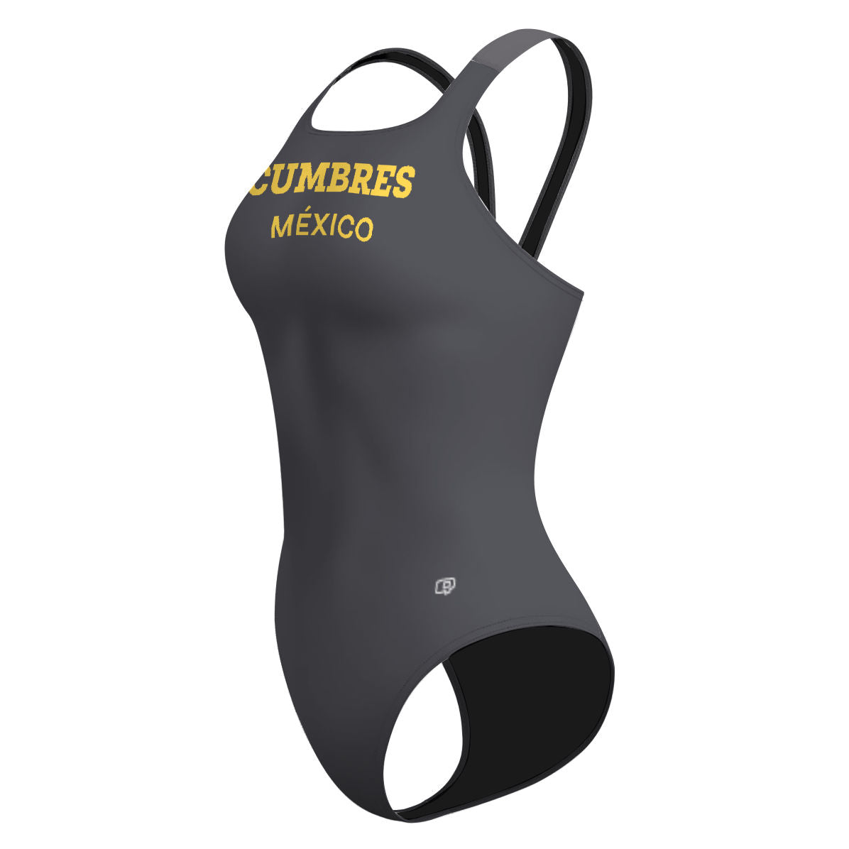 Cumbres México 26 - PMS 432 C / PMS 121 C- Traje de Baño Classic Strap