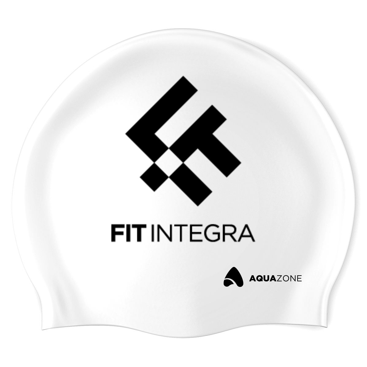 Fit Integra (WHT/01) - Classic Silicone Swimming Cap