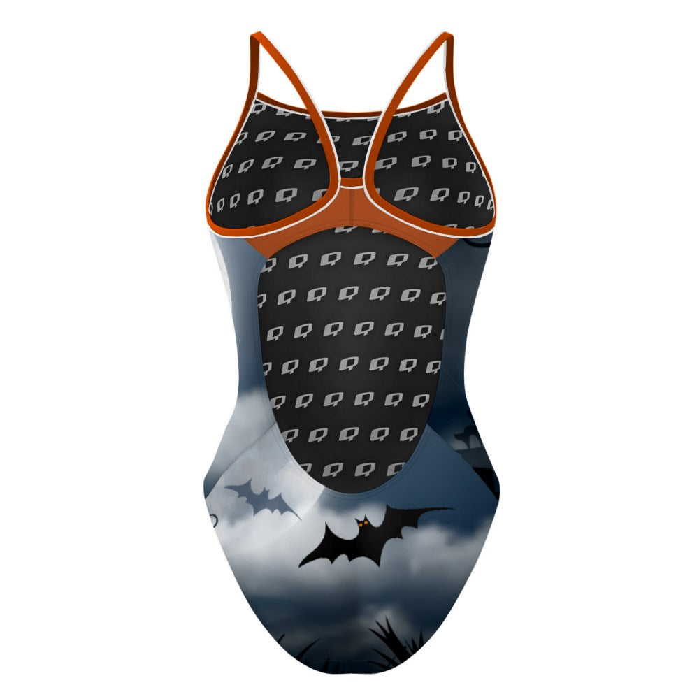 Scary Bats - Skinny Strap Swimsuit