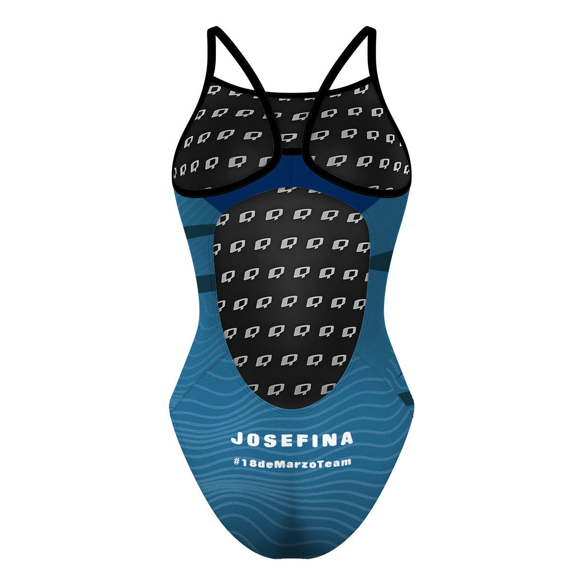 18 de Marzo Team - Skinny Strap Swimsuit