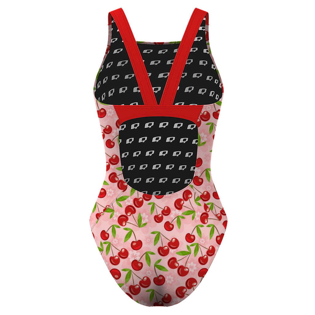 Cherry Picked - Classic Strap Swimsuit