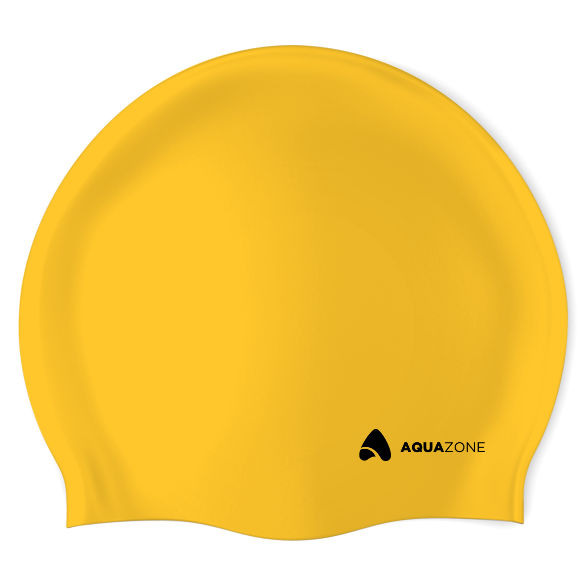 Gorra de Silicon Amarilla Aquazone - Silicone Swimming Cap