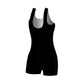 ●T-B DAMA PBT BASIC SOLID JAMMER ESPALDA CUADRADA NEGRO OS