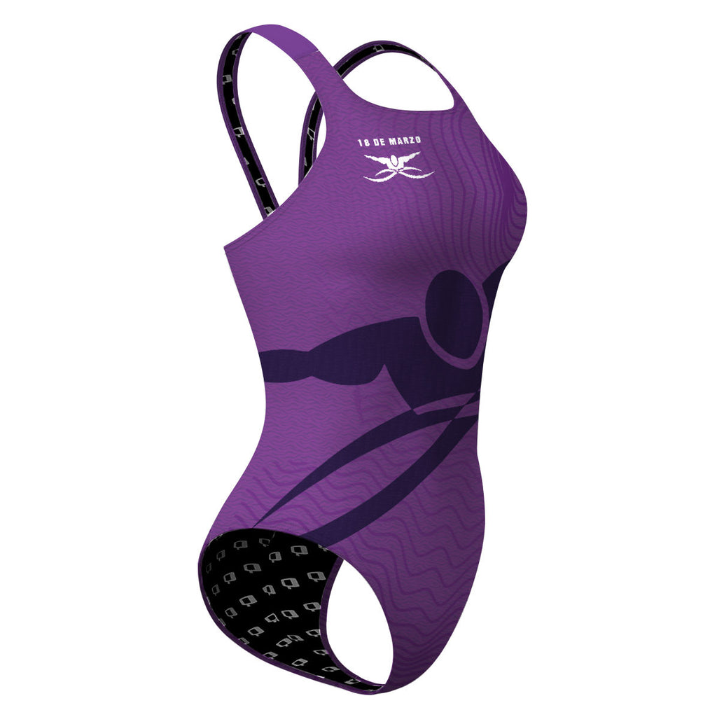 18 de marzo team - Classic Strap Swimsuit