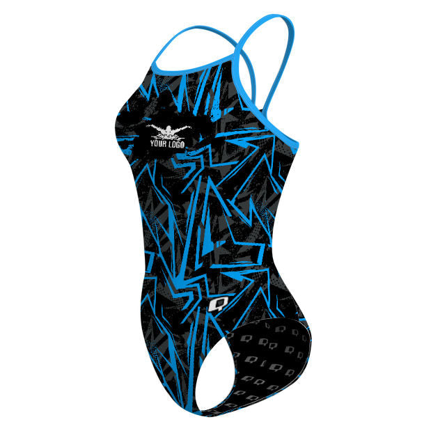 Labyrinth (3 colors) - Skinny Strap Swimsuit