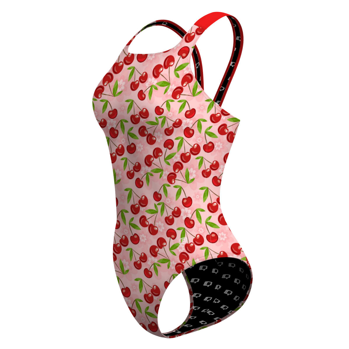 Cherry Picked - Classic Strap Swimsuit