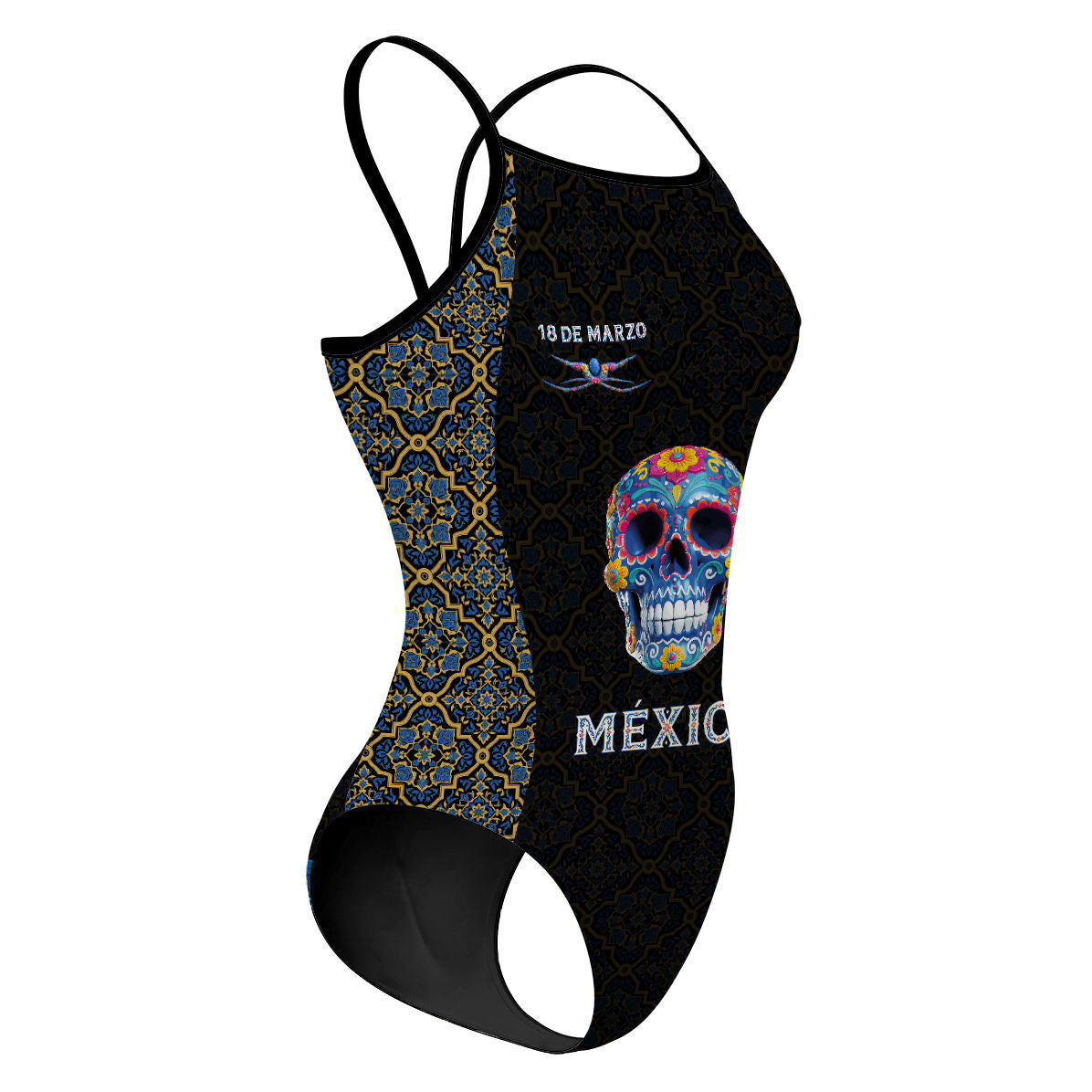 CALAVERA - Traje de Baño Sunback Tank