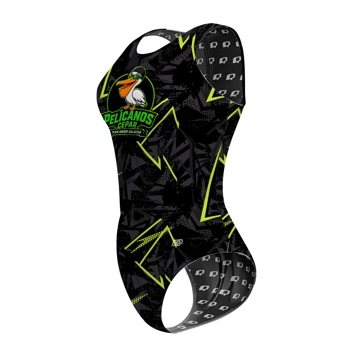 Acuatica Pelicanos - Women's Waterpolo Swimsuit Classic Cut