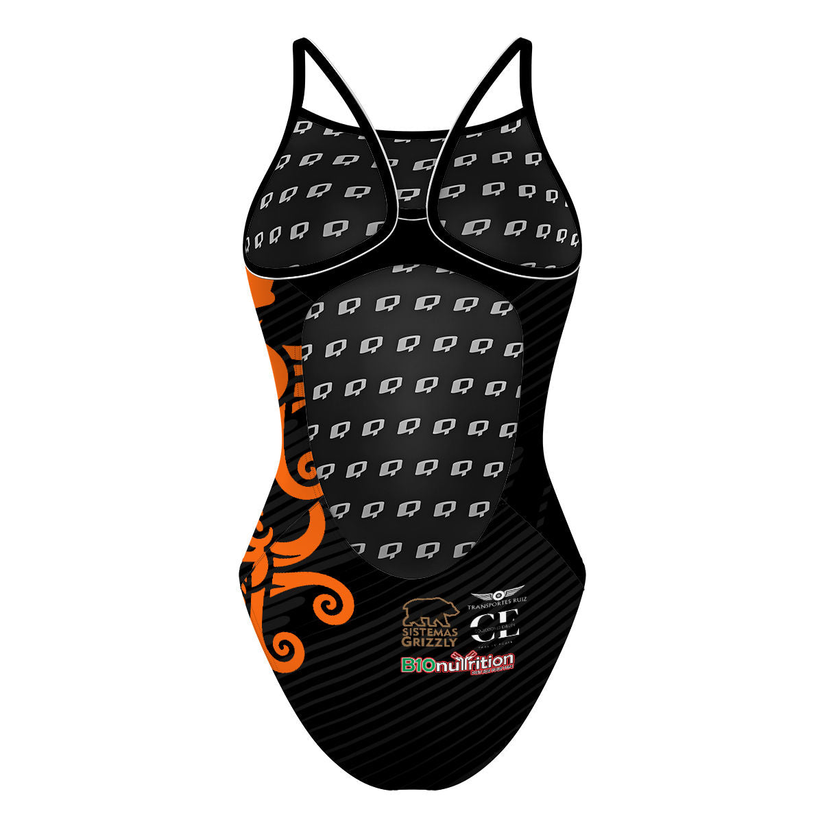 Krakens - Skinny Strap Swimsuit