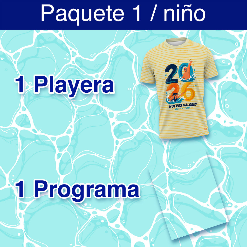 Paquete 1 - Playera y Programa NVCL 26 - Men's Performance Shirt