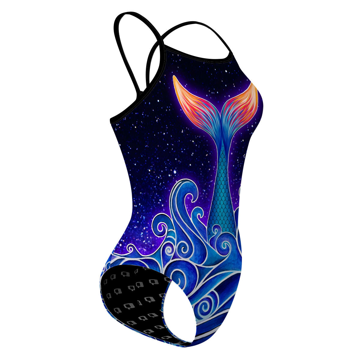 Enchanted Seas - Skinny Strap Swimsuit