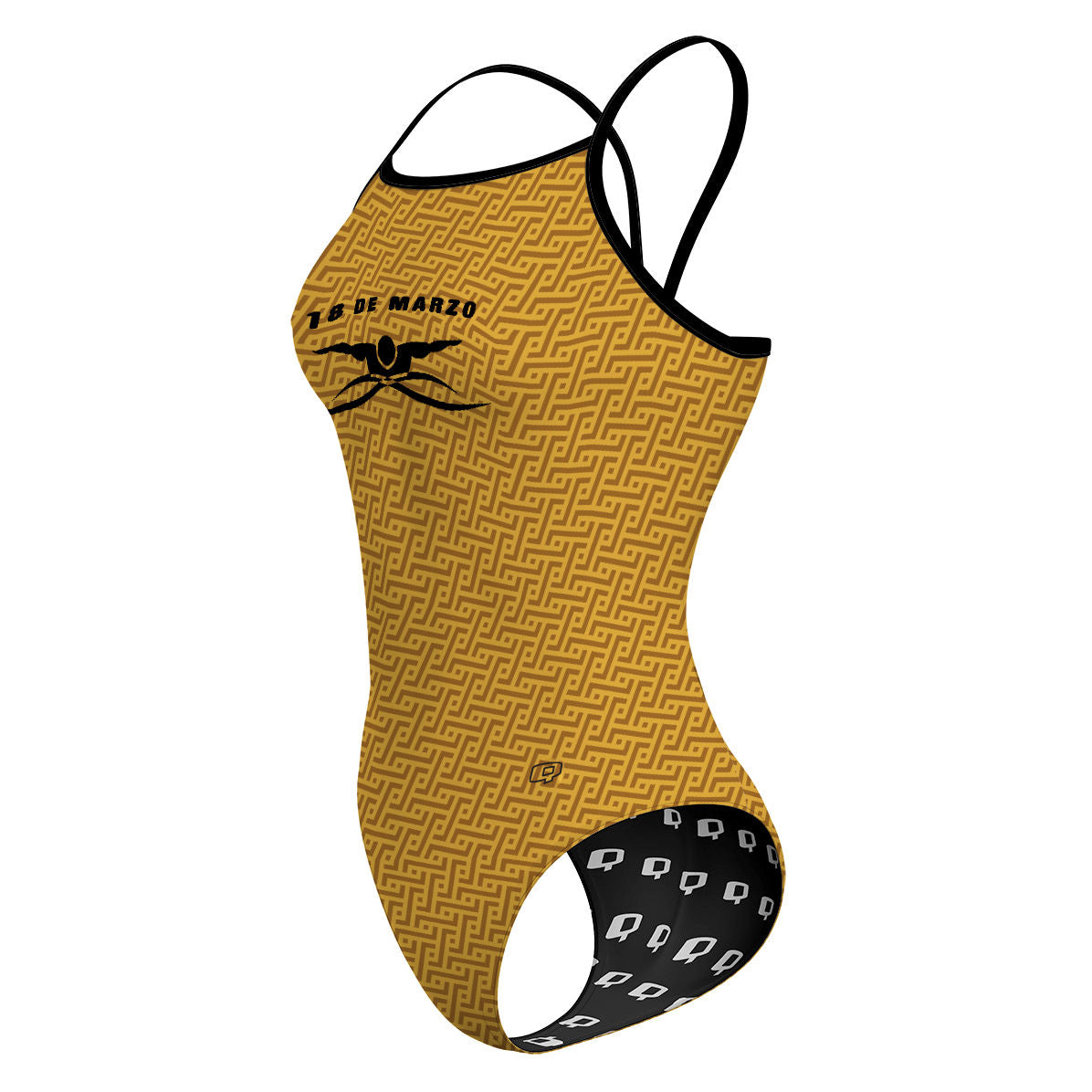 18 de Marzo - Dorado - Sunback Tank Swimsuit