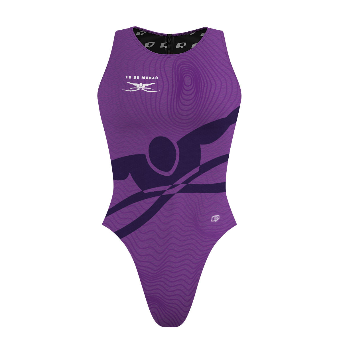 18 de marzo team - Women's Waterpolo Swimsuit Cheeky Cut