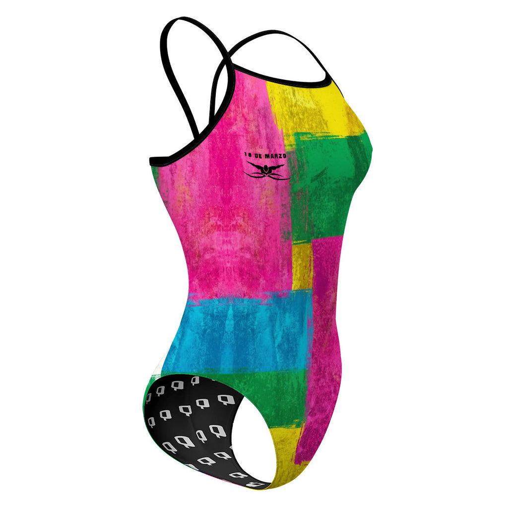 18 de Marzo V26 - Claro - Sunback Tank Swimsuit