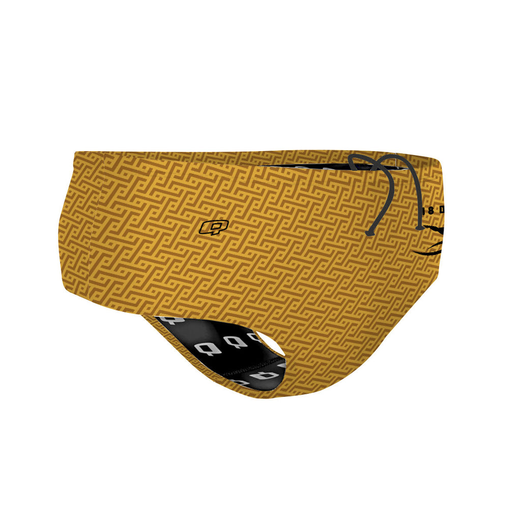 18 de Marzo - Dorado - Classic Brief Swimsuit