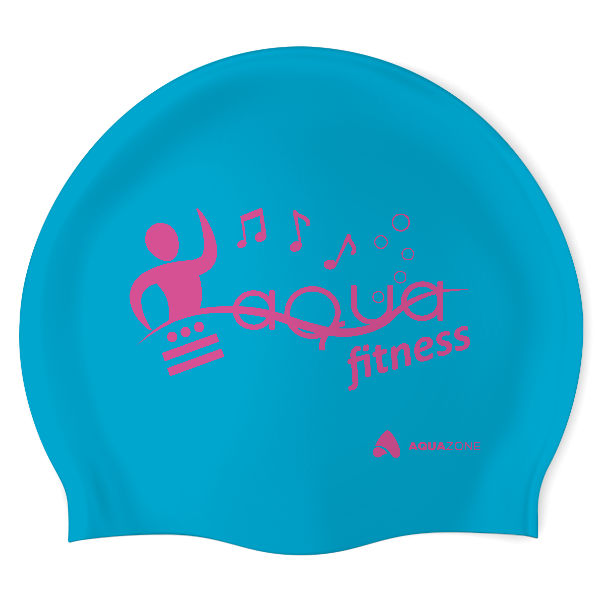 Aqua Fitness (AQB/01/P) - Wrinkle-Free Silicone Swimming Cap
